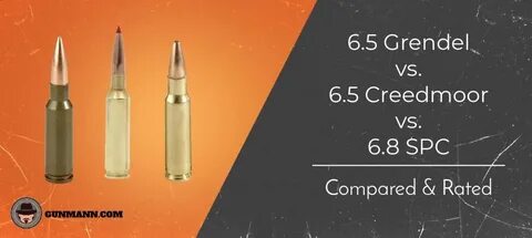 6.5 Grendel vs. 6.5 Creedmoor vs. 6.8 SPC - Compared & Rated