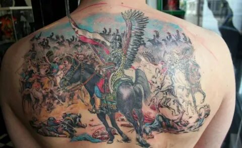 Polish Winged Hussar Tattoo Back piece tattoo, Polish tattoo