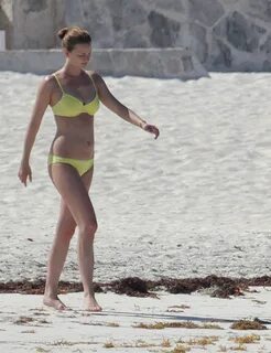 Emily VanCamp in Yellow Bikini -02 GotCeleb