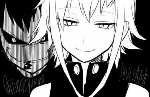 Medusa Soul eater)me is behind me huh i should run from me "