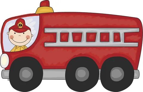 Cartoon Fire Truck Drawing / Download this fire truck exting