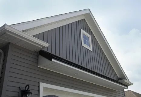 Granite Board 'N Batten vertical siding and HeartTech dutchl