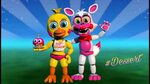 FNAF - Adventure Toy Chica & Adventure Toy Foxy/Mangle Sing 