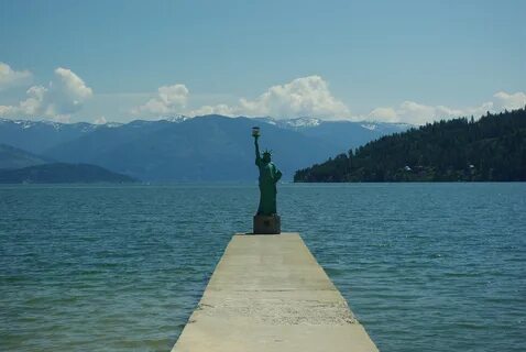 Sandpoint Statue of Liberty (Sandpoint, Idaho) - Buyoya