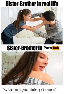 Sister-Brother in Real Life Sister-Brother in Porn Hub -I Ho