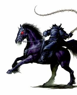 Dark Rider Dullahan - Headless Horseman - Pathfinder 2E PFRP