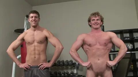James and Gage fucking in a gym