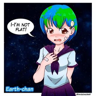 Pin on Earth-Chan and friends