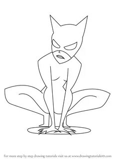 Catwoman Cartoon Drawing at PaintingValley.com Explore colle
