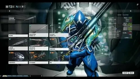Warframe Gameplay! The Sword from He - Man, Galatine! - YouT