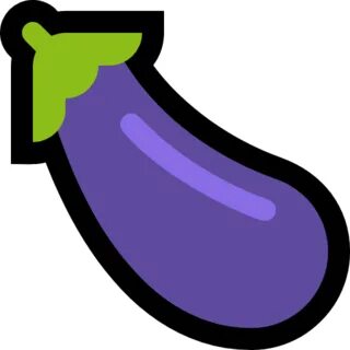🍆 Eggplant Emoji on Microsoft Windows 10 October 2018 Update