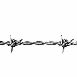 Barbed wire Art Print by Upopot - X-Small Barbed wire tattoo