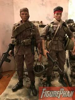 Hot Toys Platoon Sgt Barnes and Pvt Taylor. Follow us on Ins