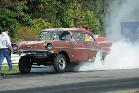 57 Chevy 210 Sedan Gassers are all about lightening the f. F