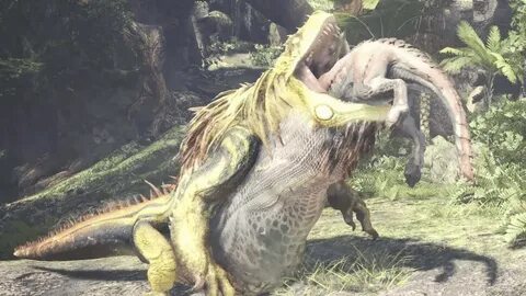 Monster Hunter: World - The Most Biggest of Jagras - YouTube