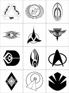 Star Trek Symbols Star trek tattoo, Star trek symbol, Fandom