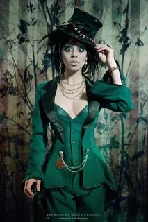 The portrait: Mad Hatter by *Ophelias-Overdose girl, fashion