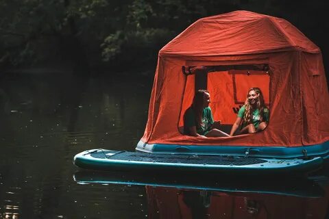 The World's First Floating Tent Is About To Pop Up Everywher