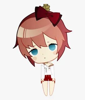 Doki Doki Literature Club Sayori Chibi, HD Png Download - ki