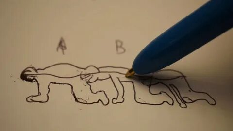 ASMR Drawing (Human Centipede) - YouTube