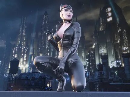 Иллюстрация catwoman в стиле 3d Illustrators.ru