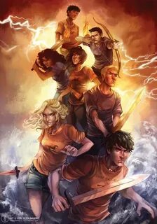 Prophecy of 7 by yorinarpati percy jackson in 2019 рик риорд