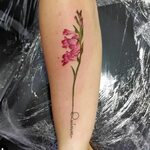 August Birth Flower Poppy Tattoo - Same Day Flower Delivery