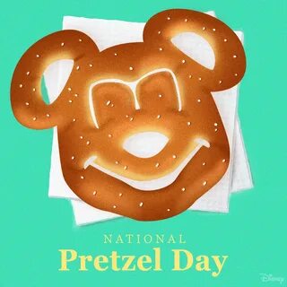 Гифка микки маус national pretzel day ммм гиф картинка, скач
