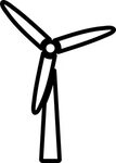 Wind Turbine Outlined Tool Svg Png Icon Free Download (#1920
