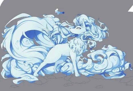 My Alola Ninetales fanart is finally finished! Pokémon Amino