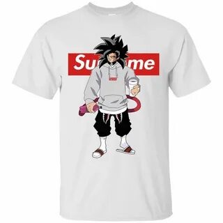 Supreme Dragon Ball Goku Custom Ultra Cotton - https://weeke