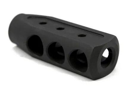 11/16"x24 TPI Muzzle Brake Linear Compensator Fits Ruger Ame