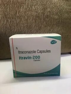 Itravin Itraconazole 200 Mg Capsule, Packaging Type: Strips,