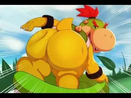 Bowser Jr farts while Spanking his butt - YouTube