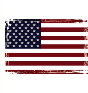 Distressed American Flag Png - American Flag Worn Png Clipar