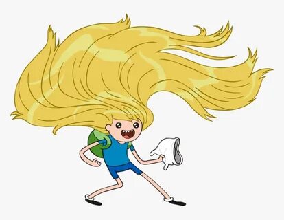 Finn Adventure Time Long Hair, HD Png Download , Transparent