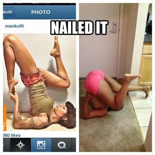 Nailed It! Funny workout pictures, Workout memes funny, Funn