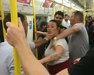 Huge Fight Breaks Out On Tube After Woman "Objects To Being 