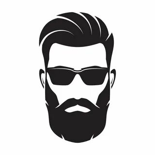 Groom Your Beard To Greatness Beard logo, Beard illustration