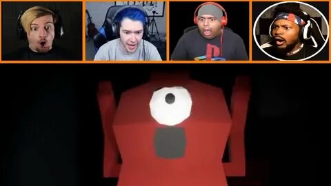 Let's Players Reaction To The Chum Monster Jumpscare 6 AM at