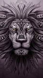 Lion Zion Lion art tattoo, Lion tattoo design, Tribal lion t