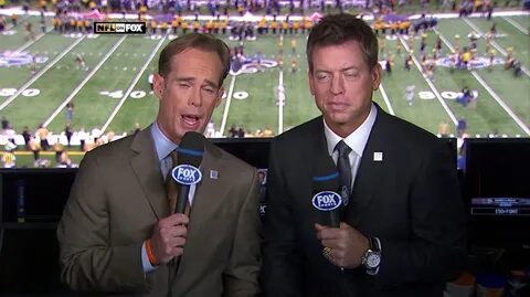 Troy Aikman and Joe Buck are High - Picture eBaum's World
