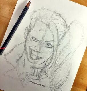 Download 24+ Easy Sketch Pencil Art Easy Sketch Harley Quinn