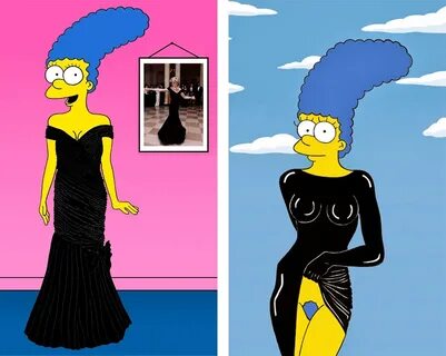 Marge Simpson Dresses Up SoonDay! StreetLife