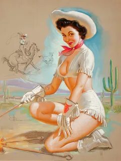 K O Munson - Vintage Pin Up Art - Pin Up Girls