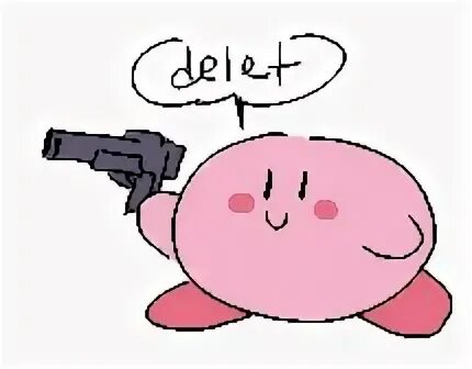 Kirby Pfp Cursed : Transparent Kirby Kirby With A Knife Png 