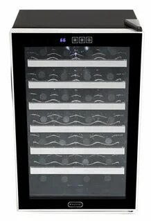 Buy Magic Chef MCWC28B 28-Bottle Wine Cooler, Black in Cheap