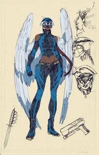 Hawkgirl (Earth 2) WorldofBlackHeroes