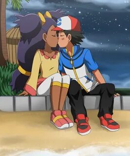 Ash & Iris Kiss - Ash and Iris Fan Art (31677378) - Fanpop -