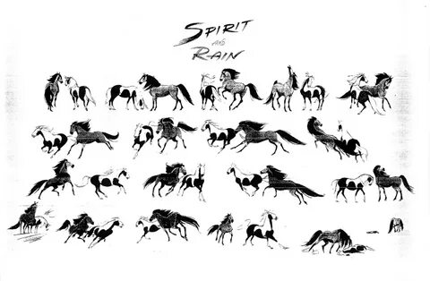 Spirit - Stallion of the Cimarron - Model Sheets Traditional